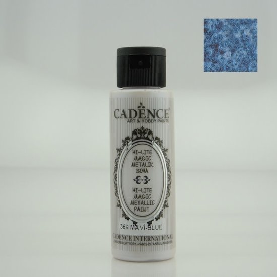 Cadence Cadence Hi-lite Metallic verf 70 ml Blauw