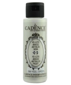 Cadence Hi-lite Metallic verf 70 ml Groen