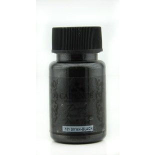 Cadence Dora Metallic verf 50 ml Zwart