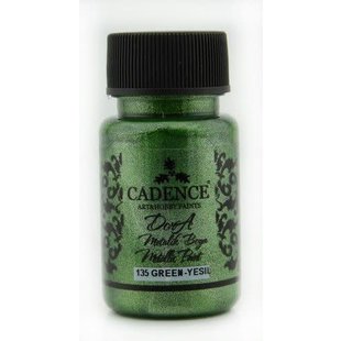 Cadence Dora metallic verf 50 ml Dora Groen