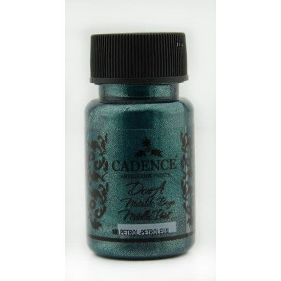 Cadence Cadence Dora Metallic verf 50 ml Dora Petrolium