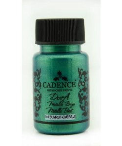 Cadence Dora Metallic verf 50 ml Dora Emerald Groen