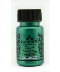 Cadence Dora metallic verf 50 ml Dora Emerald Groen