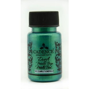 Cadence Dora Metallic verf 50 ml Dora Emerald Groen