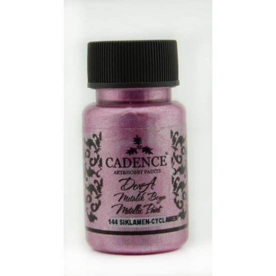 Cadence Cadence Dora Metallic verf 50 ml Dora Cyclaam Roze