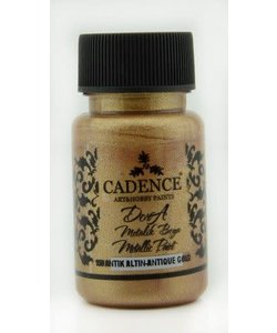 Cadence Dora metallic verf 50 ml Dora Antiek Goud