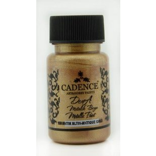 Cadence Dora Metallic verf 50 ml Dora Antiek Goud