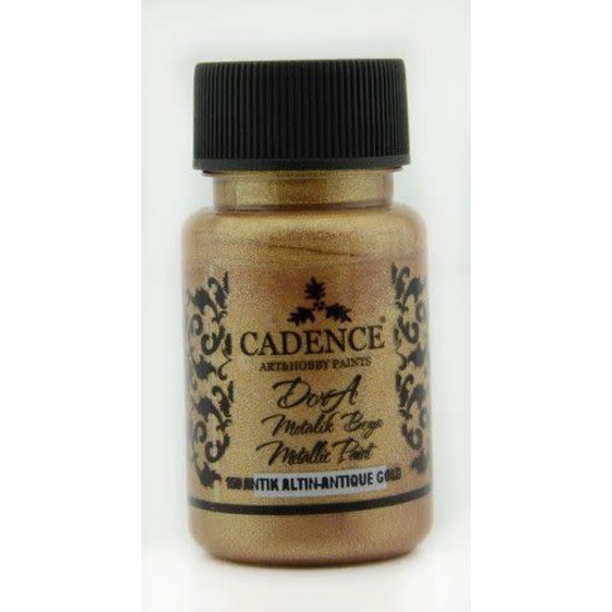 Cadence Cadence Dora Metallic verf 50 ml Dora Antiek Goud