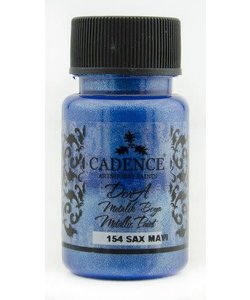Cadence Dora Metallic verf 50 ml Dora Sax Blue
