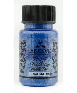 Cadence Dora metallic verf 50 ml Dora Sax Blue