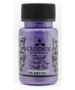 Cadence Dora metallic verf 50 ml Dora Amethist