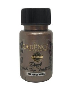 Cadence Dora metallic verf 50 ml Dora Roze Bruin