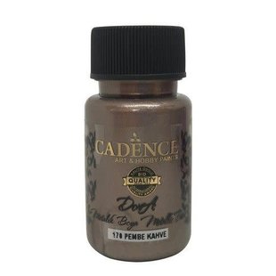 Cadence Dora Metallic verf 50 ml Dora Pink Brown