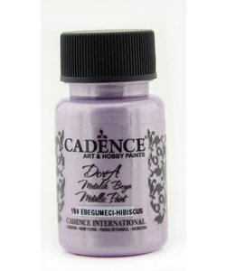 Cadence Dora metallic verf 50 ml Dora Hibiscus