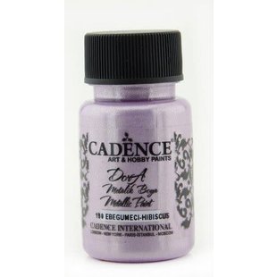 Cadence Dora Metallic verf 50 ml Dora Hibiscus