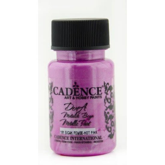 Cadence Cadence Dora Metallic verf 50 ml Dora Fel Roze