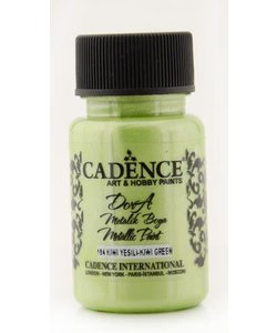 Cadence Dora Metallic verf 50 ml Dora Kiwi Green
