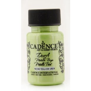 Cadence Dora Metallic verf 50 ml Dora Kiwi Green