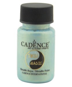 Cadence Twin Magic metallic verf 50 ml Groen Blauw