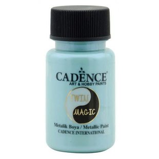 Cadence Twin Magic metallic verf 50 ml Blauw Groen