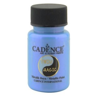 Cadence Twin Magic metallic verf 50 ml Paars Blauw