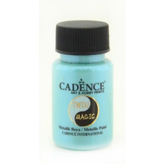Cadence Cadence Twin Magic metallic verf 50 ml Goud Groen