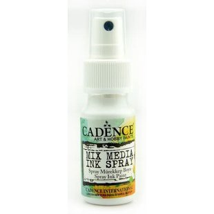 Cadence Mix Media Inkt spray 25 ml Wit