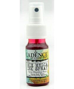 Cadence Mix Media Inkt spray 25 ml Fuchsia