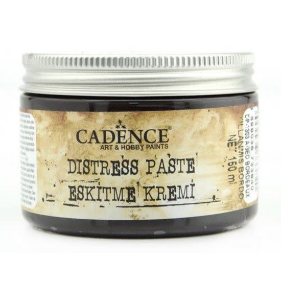 Cadence Cadence Distress Paste 150 ml Oud Bordeaux