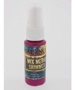 Cadence Mix Media Shimmer metallic spray 25 ml Magenta