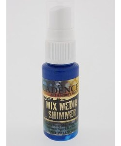 Cadence Mix Media Shimmer metallic spray 25 ml Blauw