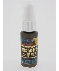 Cadence Mix Media Shimmer metallic spray 25 ml Donker Bruin