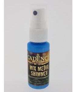 Cadence Mix Media Shimmer metallic spray 25 ml Licht Blauw