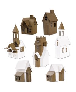 Sizzix Thinlits Die Set Tim Holtz Village Collection