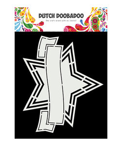 Dutch Doobadoo Snij Stencil Star banner