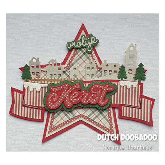 DDBD Dutch Doobadoo Snij Stencil Star banner
