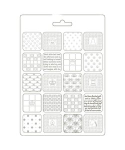 Stamperia Soft Mould A5 Alice Patchwork
