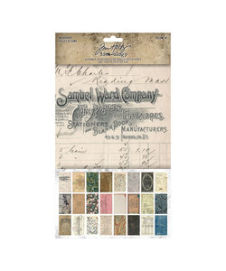 Tim Holtz Idea-Ology Backdrops Vol #1 6"x10" 24 doubl.s. sheets