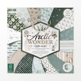 First Edition Arctic Wonder 12x12 Premium Paper Pad 48 sheets