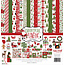 Echo Park Echo Park 12x12 Inch Collection Kit 12 double sided sheets 1 sticker sheet Christmas Magic