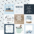 Echo Park Echo Park 12x12 Inch Collection Kit 12 double sided sheets 1 sticker sheet Winter