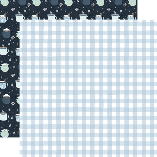 Echo Park Echo Park 12x12 Inch Collection Kit 12 double sided sheets 1 sticker sheet Winter