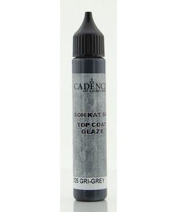 Cadence Top Coat Glaze voor Beton effect 25 ml Grijs