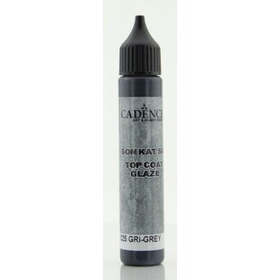 Cadence Top Coat Glaze voor Beton effect 25 ml Grijs