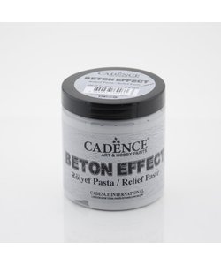 Cadence Beton Effect Relief Pasta 250 ML Grijs