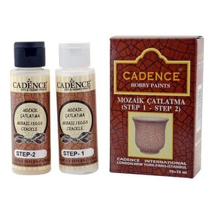 Cadence Crackle set 70ml + 70ml Ei/Mozaiek