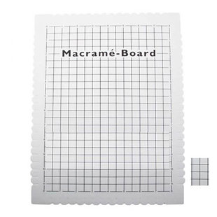 Macramé Bord afmeting 29x39 cm