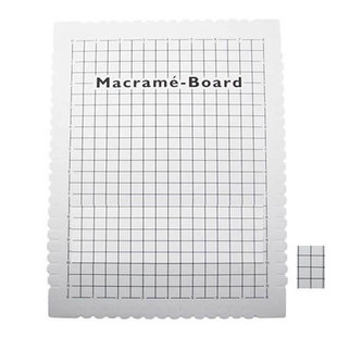 Macramé Bord afmeting 18.5x26.5 cm