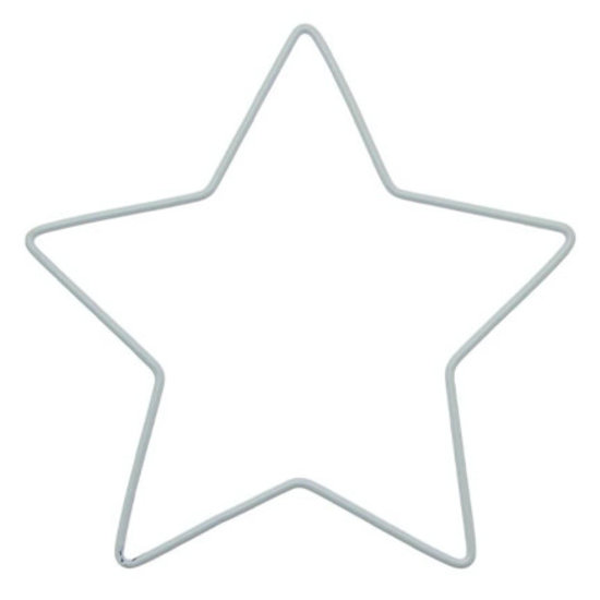 Stafil SpA Spanring Metaal Ster Wit 30cm