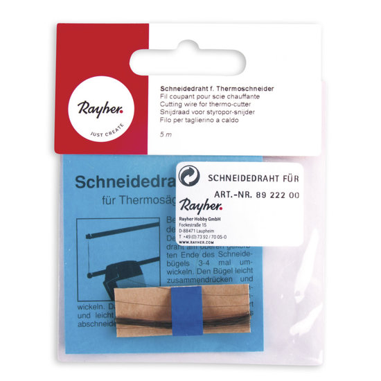 Rayher Rayher Piepschuim Snijder Draad 5m